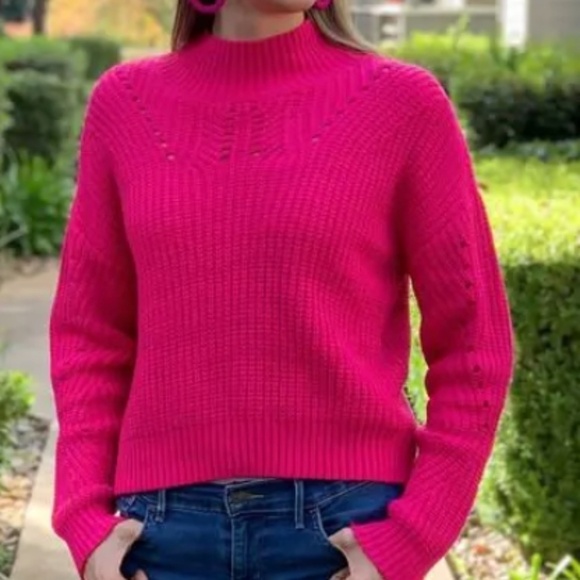 Blank NYC Pink Cadillac Sweater Small - Picture 8 of 8